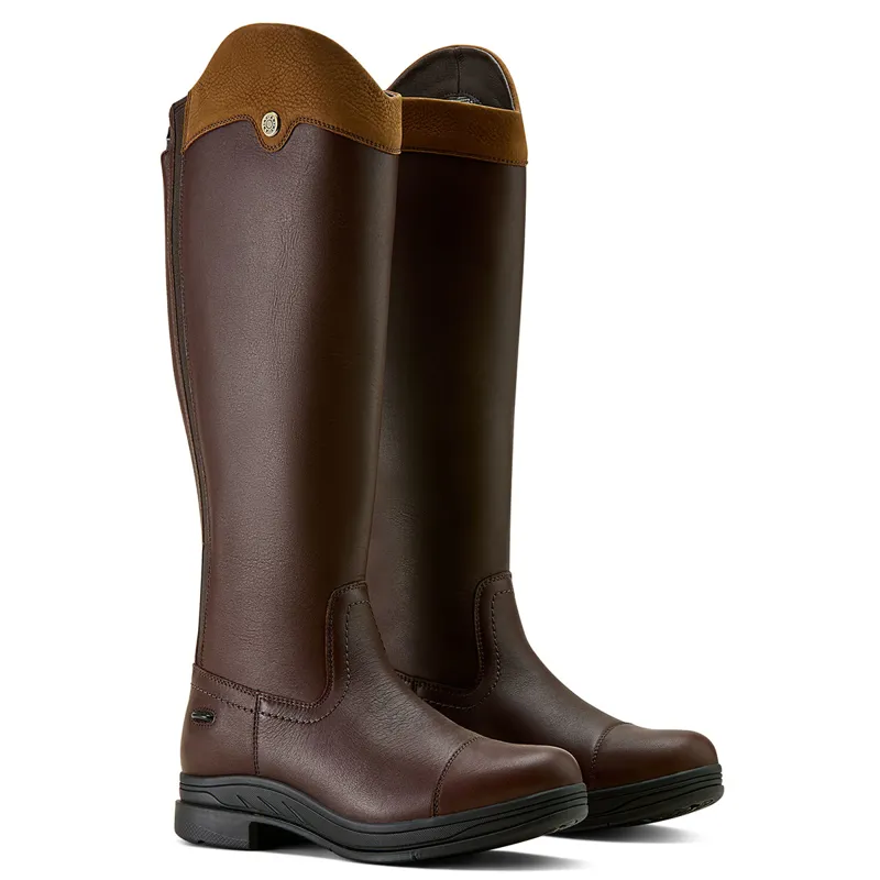 Ariat Stamford Womens Waterproof Tall Boots - Royal Chocolate-2