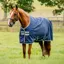 Amigo Ripstop 900D Standard Neck 0g Turnout Rug - Navy/Titanium Grey