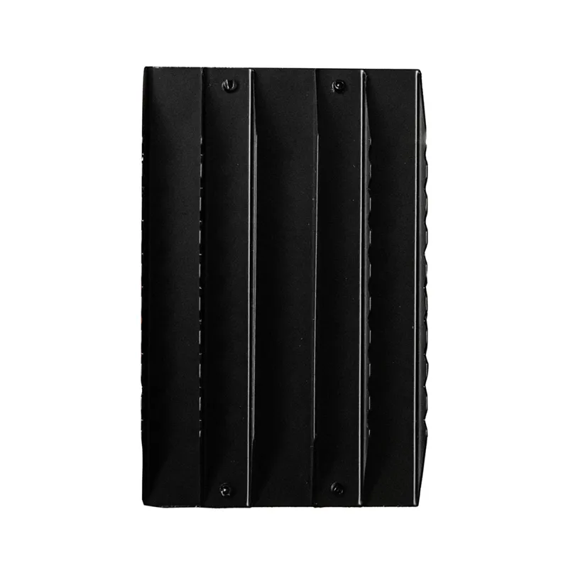 Grooming Deluxe Steel Curry Comb - Black-4