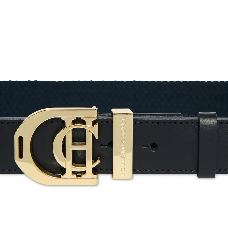 Holland Cooper Stirrup Heritage Belt - Ink Navy-1