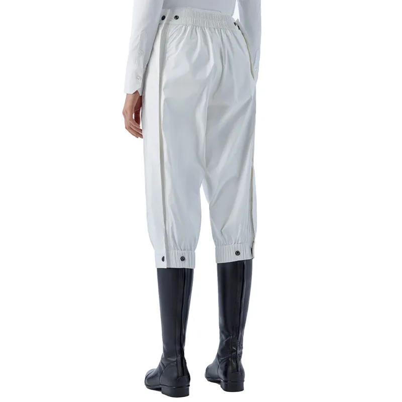 Equiline Storm Unisex Waterproof Trousers - White-4