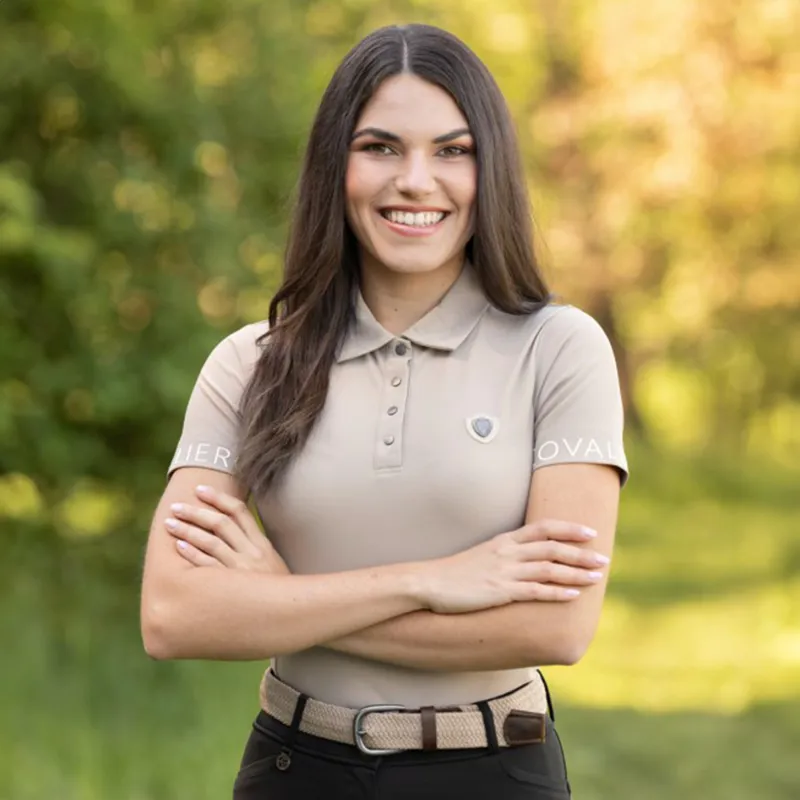 Covalliero Stretch Unisex Belt - Beige-3