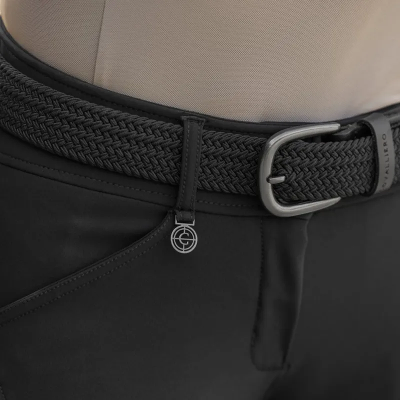 Covalliero Stretch Unisex Belt - Black-4