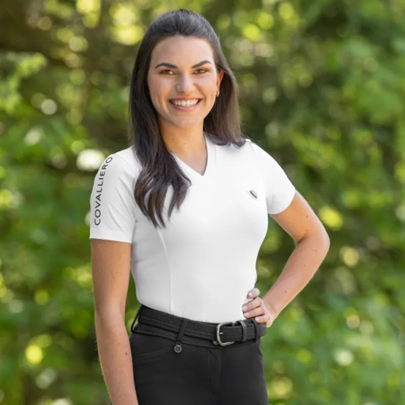 Covalliero Stretch Unisex Belt - Black-1