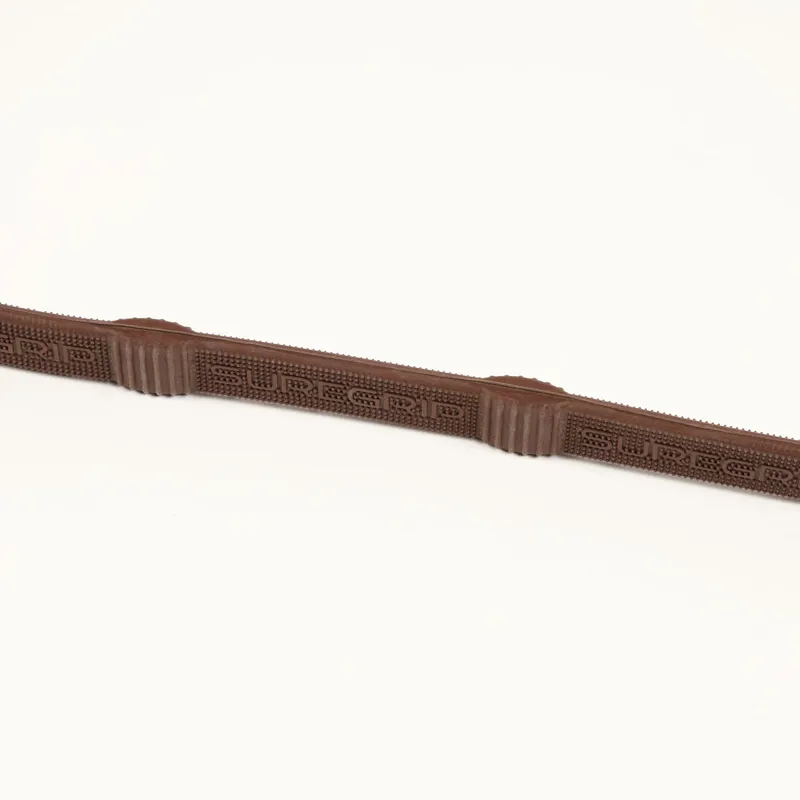 Velociti RAPIDA Pro Suregrip Rubber Reins - Havana-1