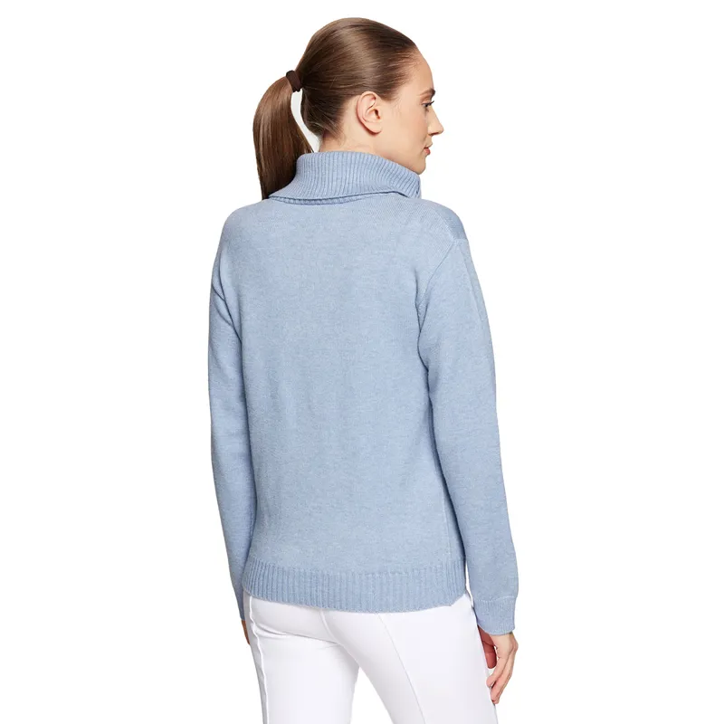 Samshield Suzanne Womens Half Zip Knit Jumper - Twilight-4