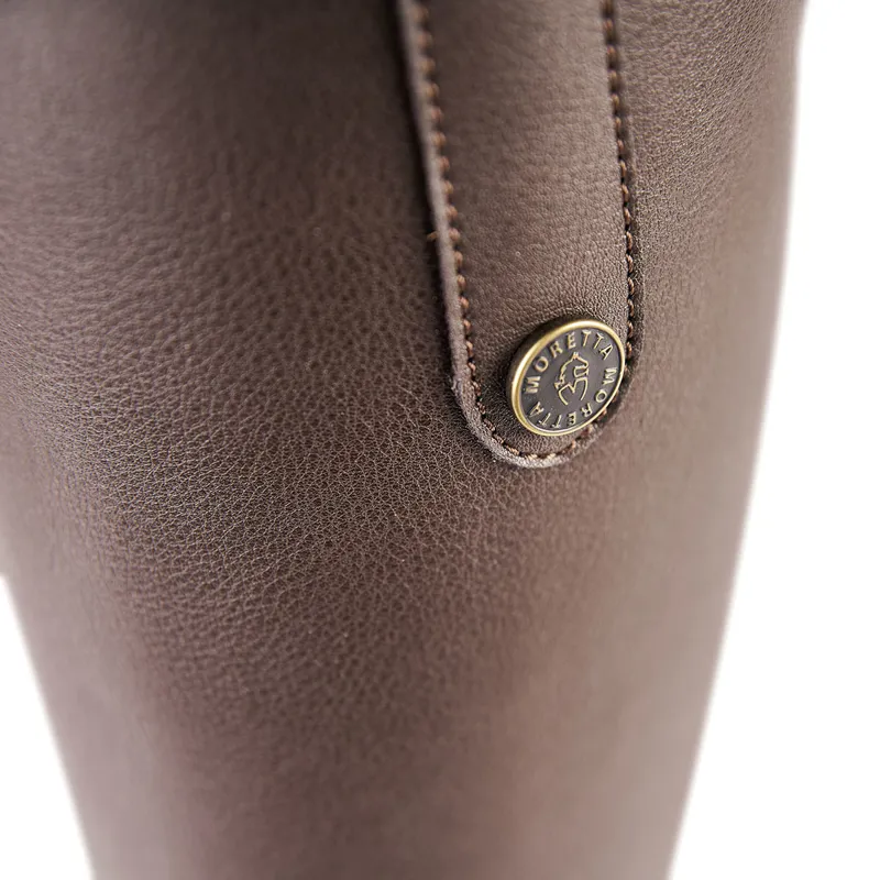 Moretta Synthetic Junior Gaiters - Brown-5