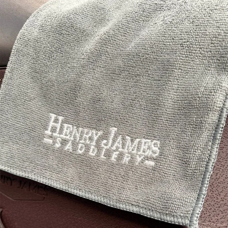 Henry James Microfibre Tack Cleaning Cloths - 3 Pack - Beige