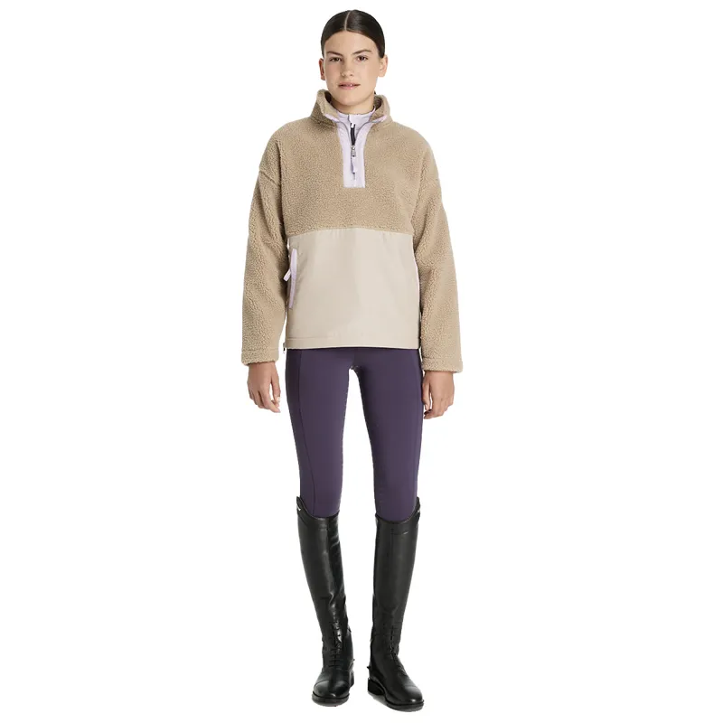 LeMieux Young Rider Tammy Teddy Junior Fleece - Almond-4