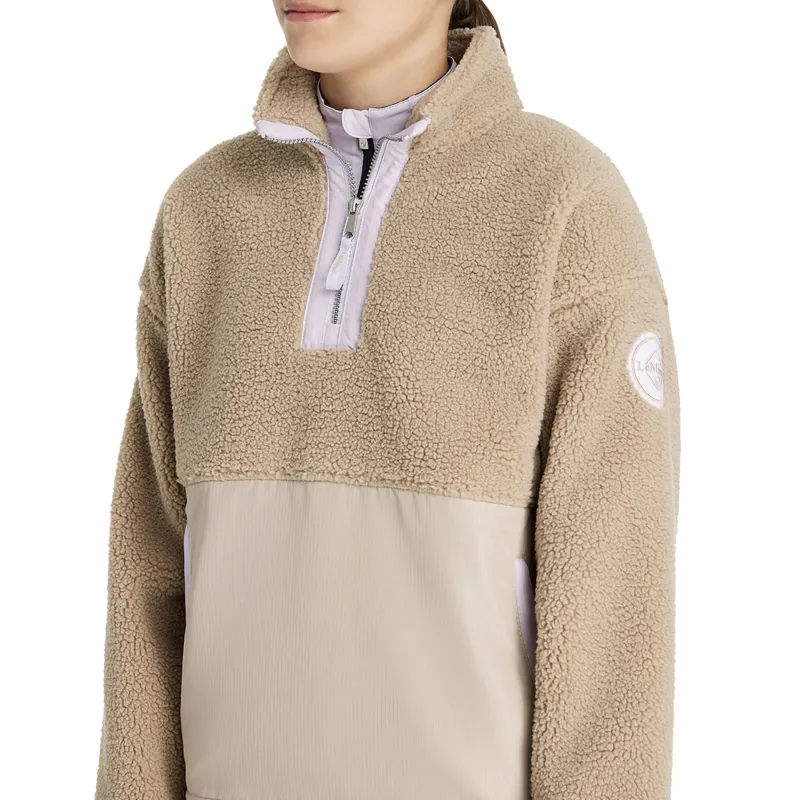LeMieux Young Rider Tammy Teddy Junior Fleece - Almond-3