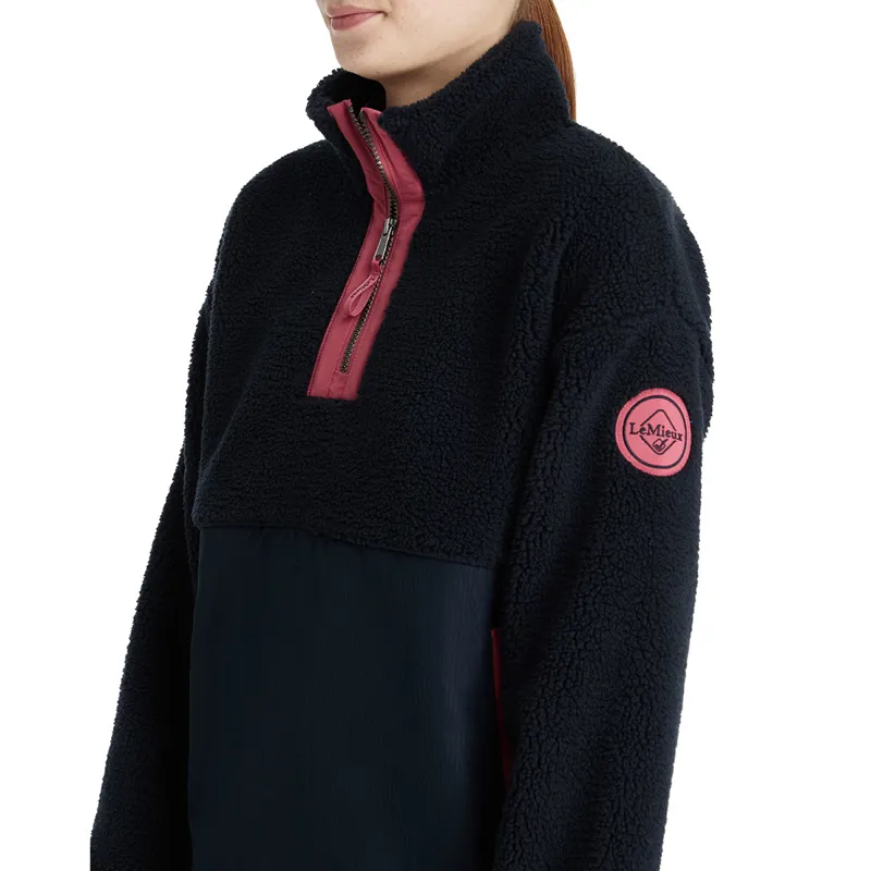 LeMieux Young Rider Tammy Teddy Junior Fleece - Navy-5