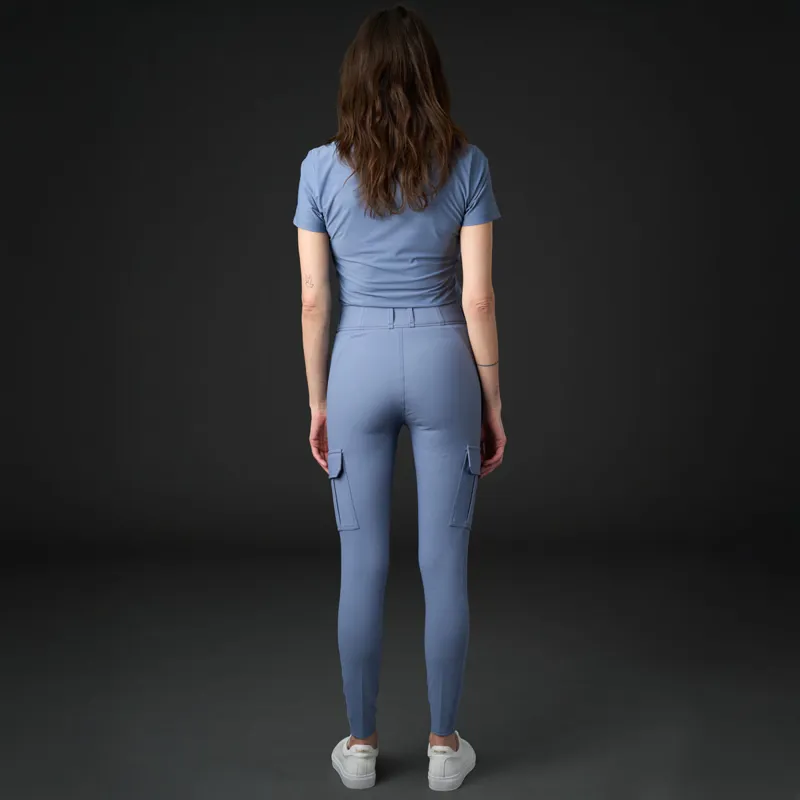 Catago Tanya Cargo Full Grip Ladies Riding Tights - Flint Stone-6