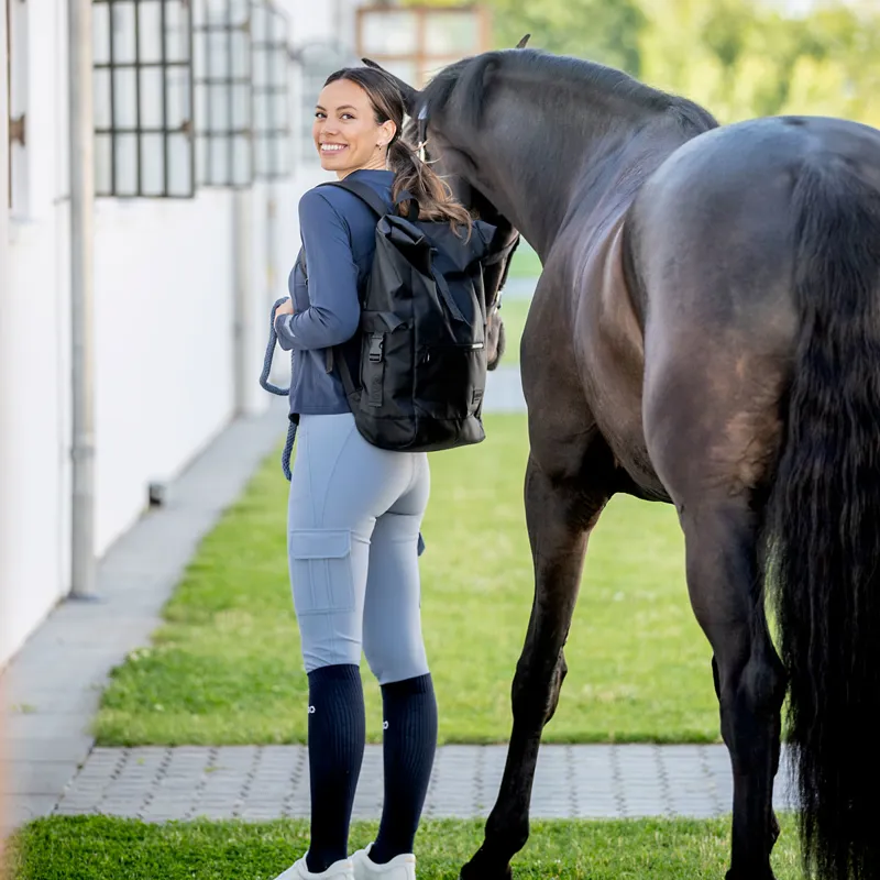 Catago Tanya Cargo Full Grip Ladies Riding Tights - Flint Stone-8