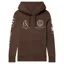 Holland Cooper Team Womens Hoodie - Chestnut