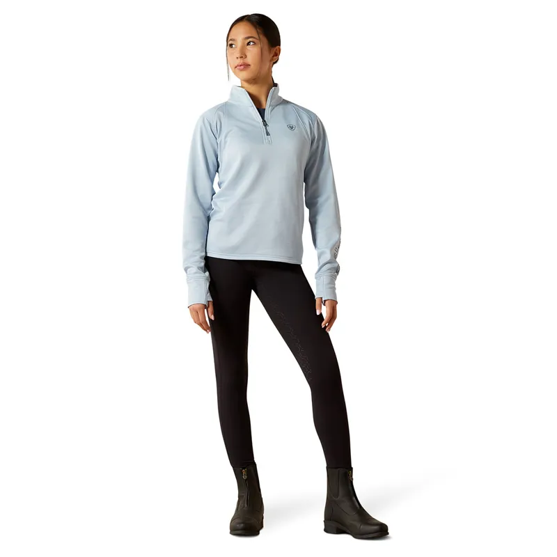 Ariat Team EQ 1/2 Zip Junior Sweatshirt - Skyway-1