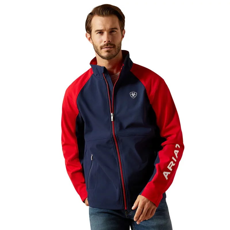 Ariat Team EQ Mens Jacket - Navy/Red