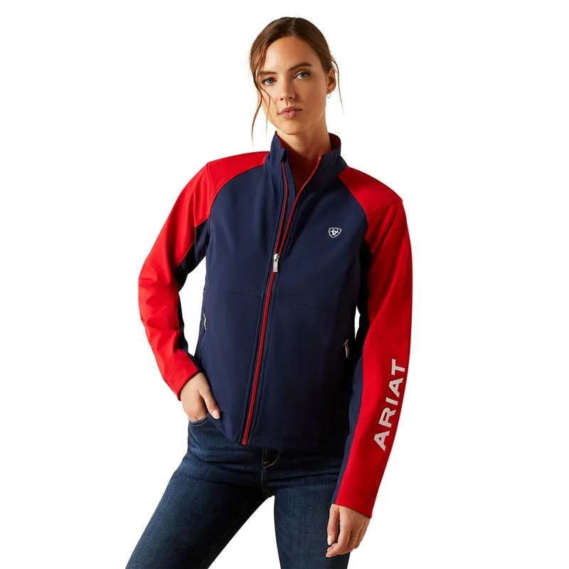 Ariat Team EQ Womens Jacket - Navy/Red