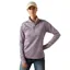 Ariat Team EQ 1/2 Zip Womens Pullover - Purple Ash