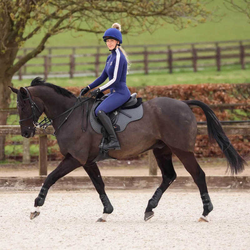 Aubrion Team Long Sleeve Ladies Base Layer - Navy-7
