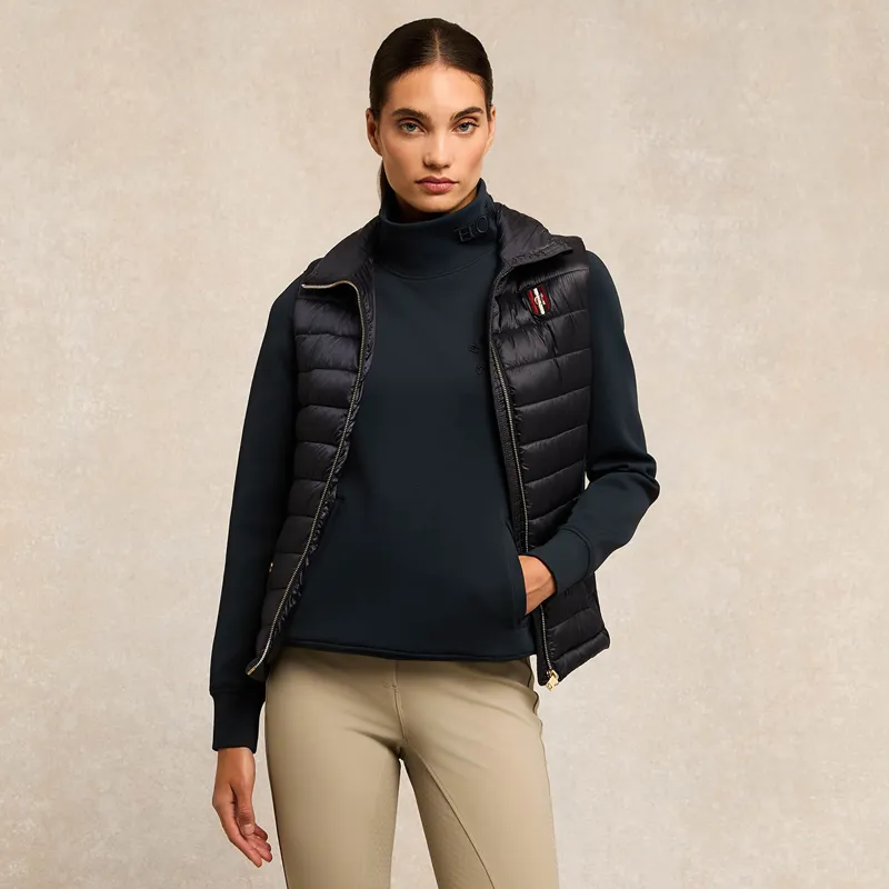 Holland Cooper Team Lightweight Ladies Gilet - Ink Navy-3