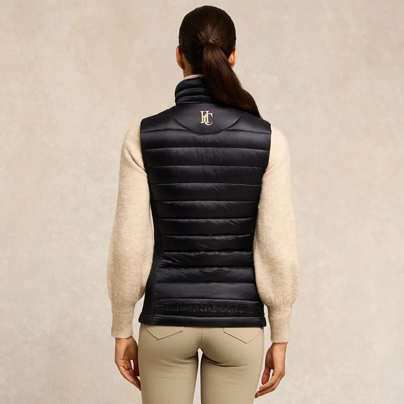 Holland Cooper Team Lightweight Ladies Gilet - Ink Navy-4