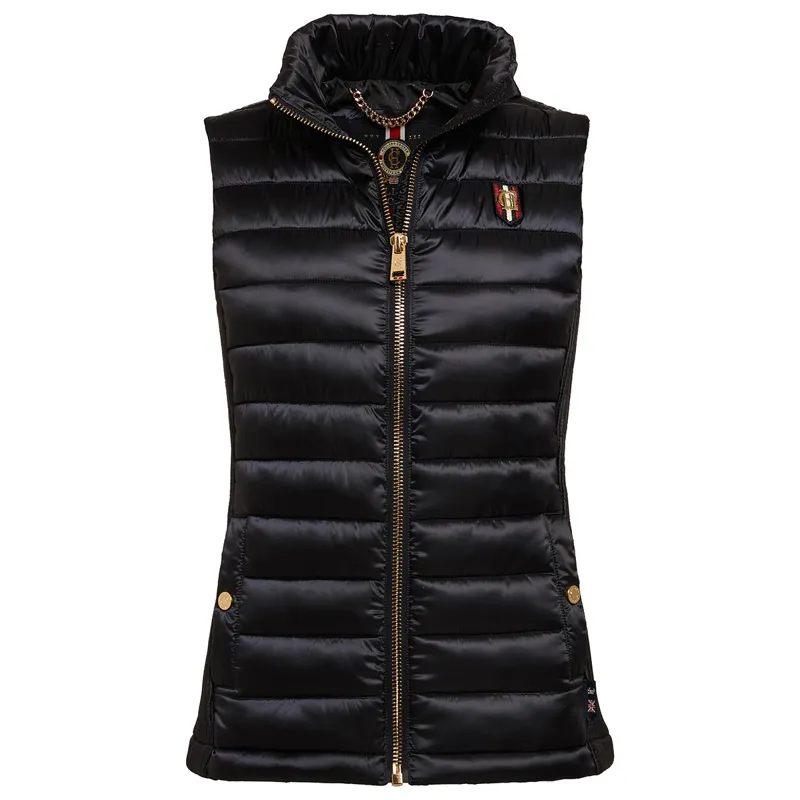 Holland Cooper Team Lightweight Ladies Gilet - Ink Navy-5
