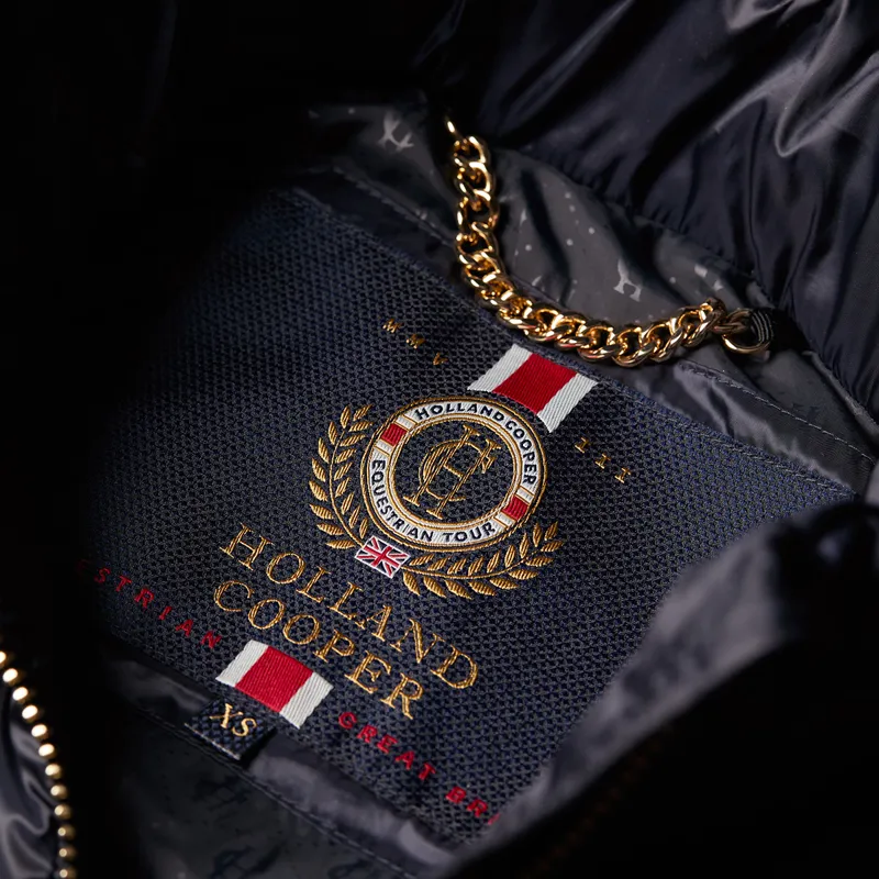 Holland Cooper Team Lightweight Ladies Gilet - Ink Navy-2