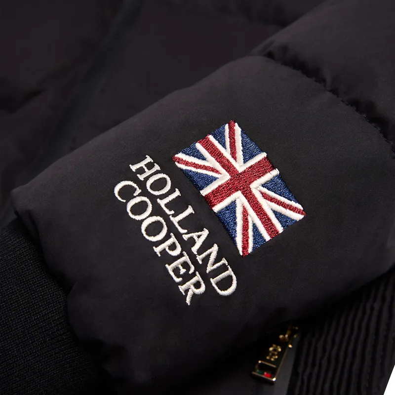 Holland Cooper Team Padded Womens Coat - Black-8