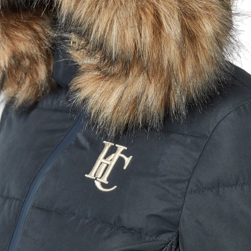 Holland Cooper Team Padded Womens Coat - Ink Navy-8
