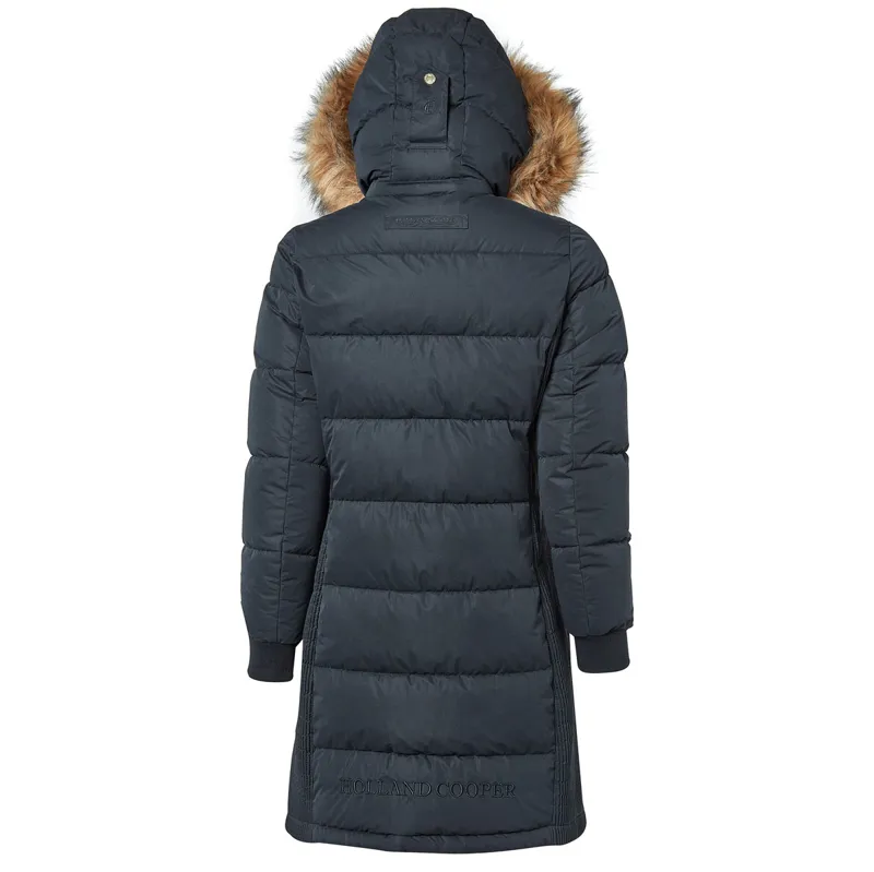 Holland Cooper Team Padded Womens Coat - Ink Navy-7