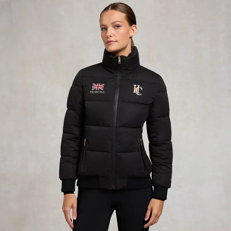 Holland Cooper Team Padded Womens Jacket - Black