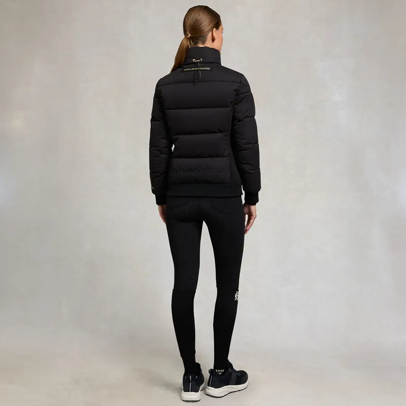 Holland Cooper Team Padded Womens Jacket - Black-3