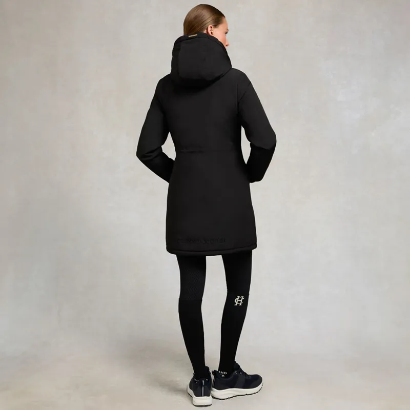 Holland Cooper Team Womens Waterproof Coat - Black-4