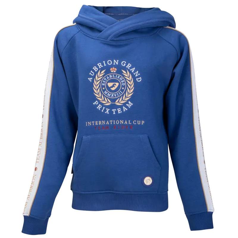 Aubrion Team Junior Hoodie - Navy