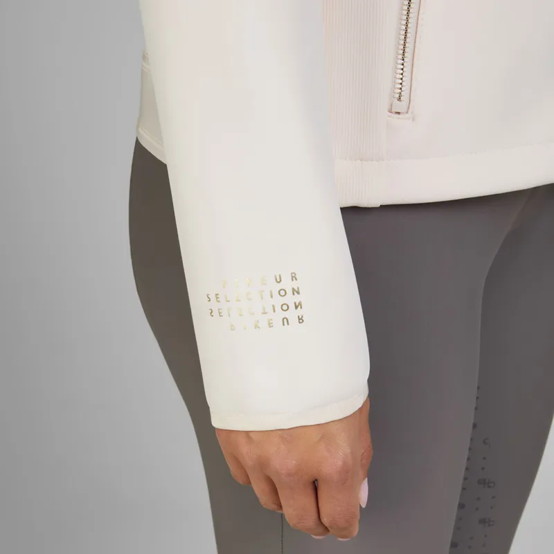 Pikeur Selection 7045 Ladies Tech Jersey Jacket - Soft Rose-3