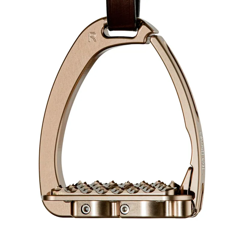 Tech Stirrups Venice Fit 8 Saftey Stirrups - Rose Gold