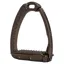 Tech Venice Sloped Evo Safety Stirrups - Brown Leopard