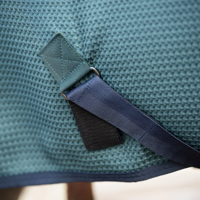 Rambo Techni-Waffle Cooler Rug - Dynasty Green/Navy/Silver-4