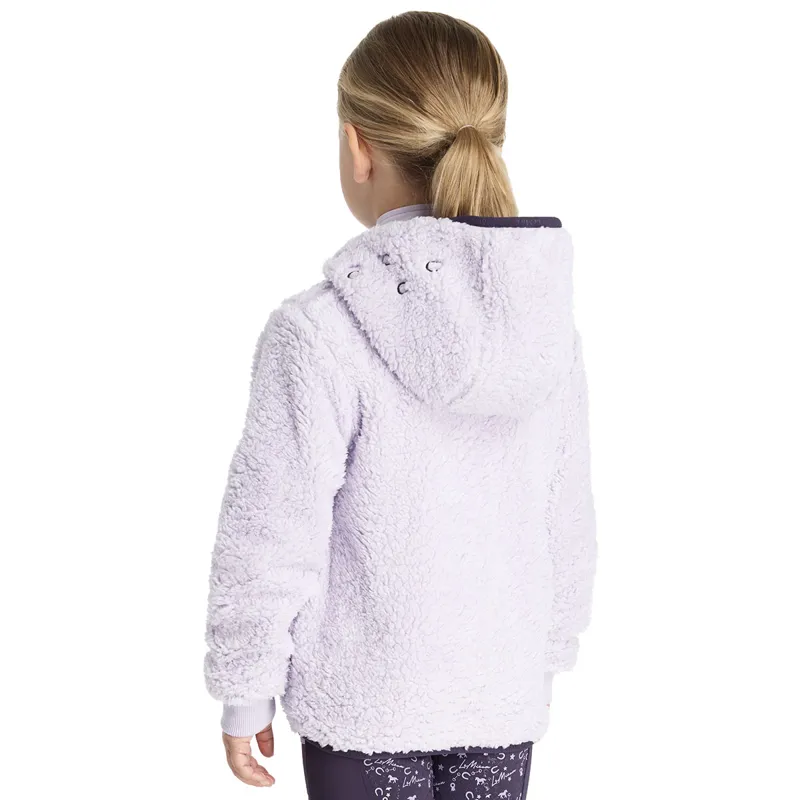 LeMieux Mini Teagan Junior Fleece - Lilac/Lemon-4