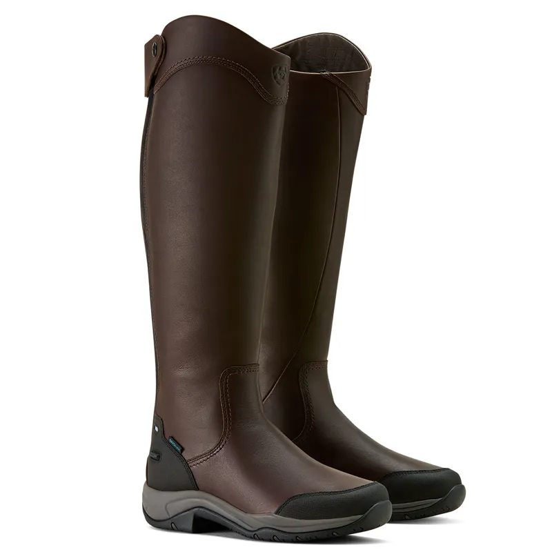 Ariat Telluride Tall Waterproof Womens Riding Boots - Dark Brown-1