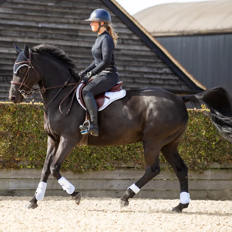 Equilibrium Tri-Zone Fetlock Boots - White-3