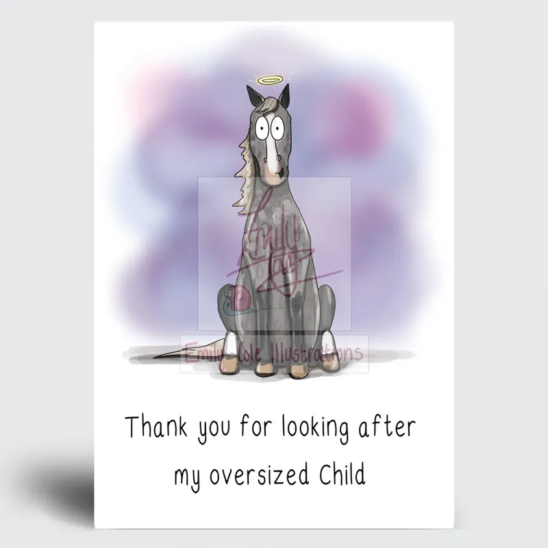Emily Cole Greeting Card - Thank you