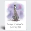 Emily Cole Greeting Card - Thank you