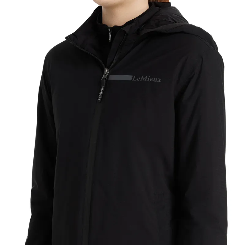 LeMieux Young Rider Thea Water Resistant Junior Jacket - Black-3