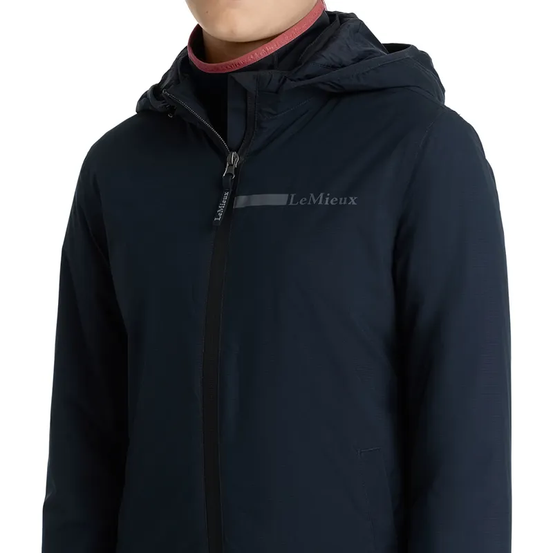 LeMieux Young Rider Thea Water Resistant Junior Jacket - Navy-4