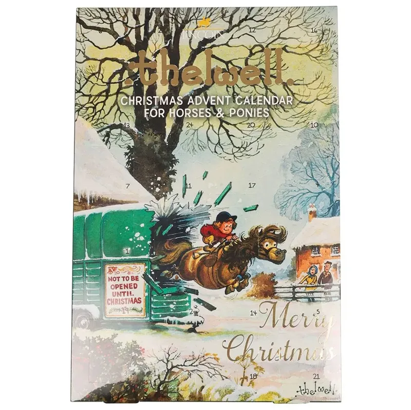 Thelwell Christmas Horse Treat Advent Calendar
