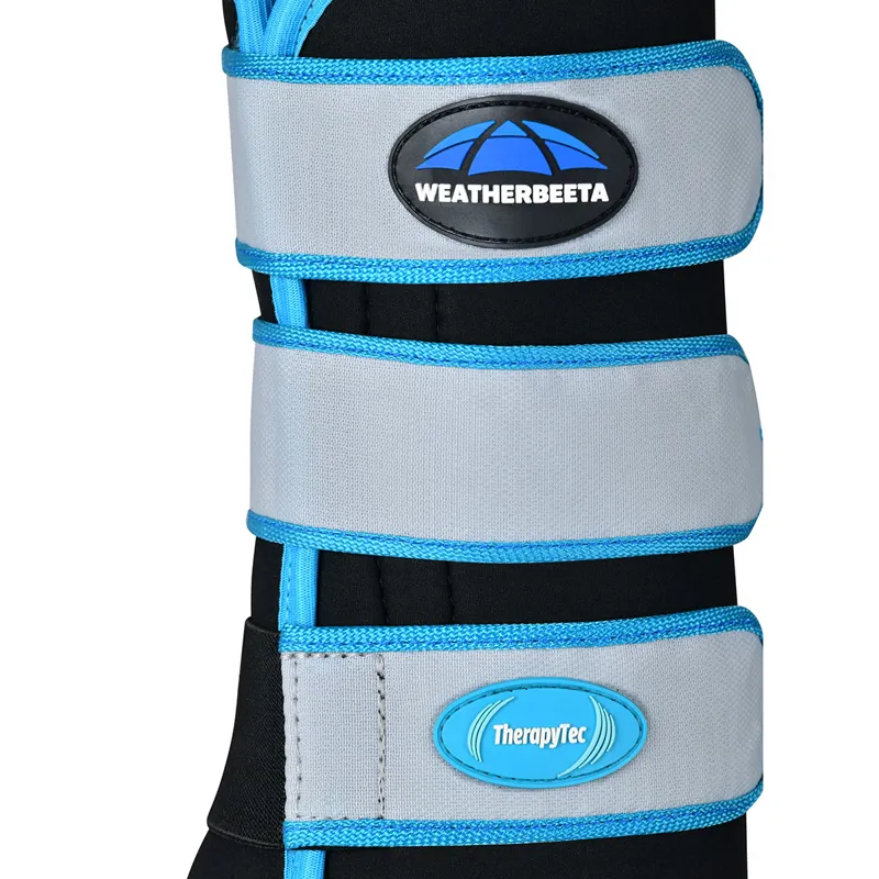 Weatherbeeta Therapy-Tec Stable Boot Wraps - Black-8