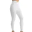 Aztec Diamond Thermal Ladies Under Breeches - White