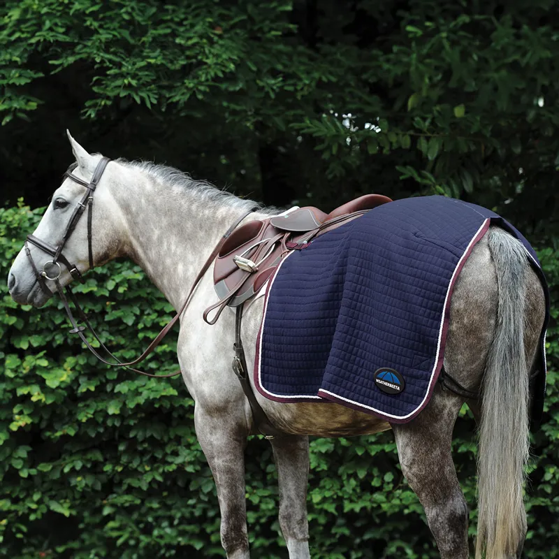 WeatherBeeta Thermocell Quarter Sheet - Navy/Burgundy-1