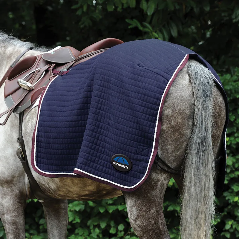 WeatherBeeta Thermocell Quarter Sheet - Navy/Burgundy